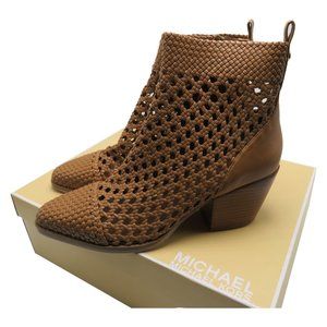 augustine woven ankle boot